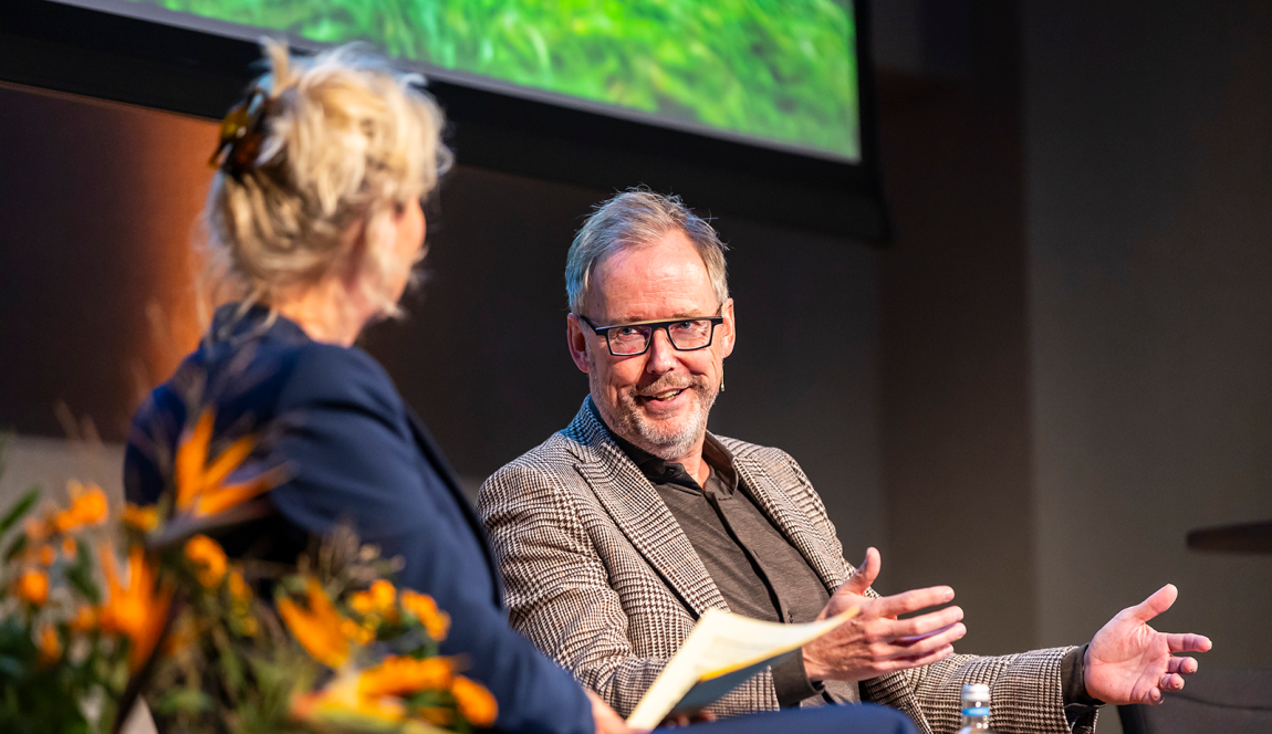 Jos Vranken in gesprek met Margreet Reijntjes